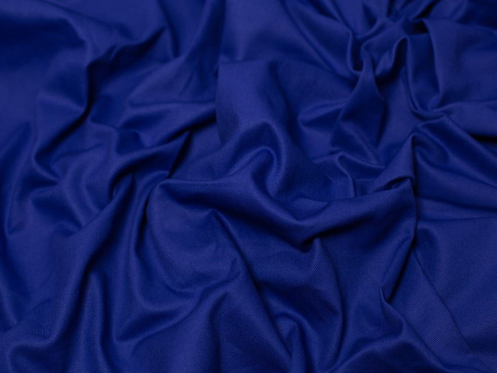 Minerva Core Range Heavy 100% Cotton Drill Fabric Royal Blue
 