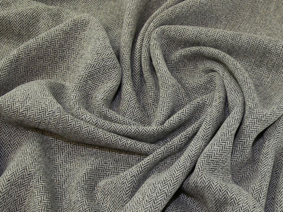 Lady Mcelroy Taupe Wool Blend Coating Fabric