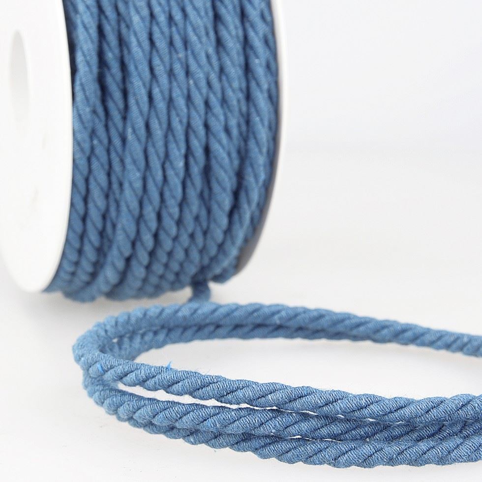 Stephanoise Round Cotton Cord Lavender Blue