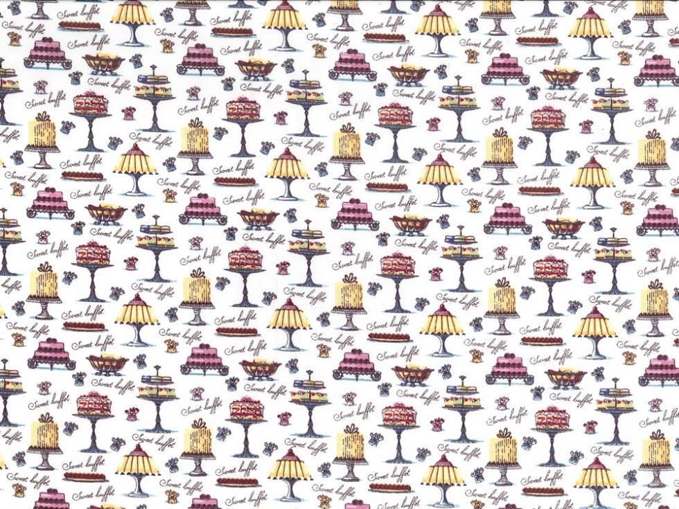 Rose And Hubble Ivory 100% Cotton Poplin Fabric
