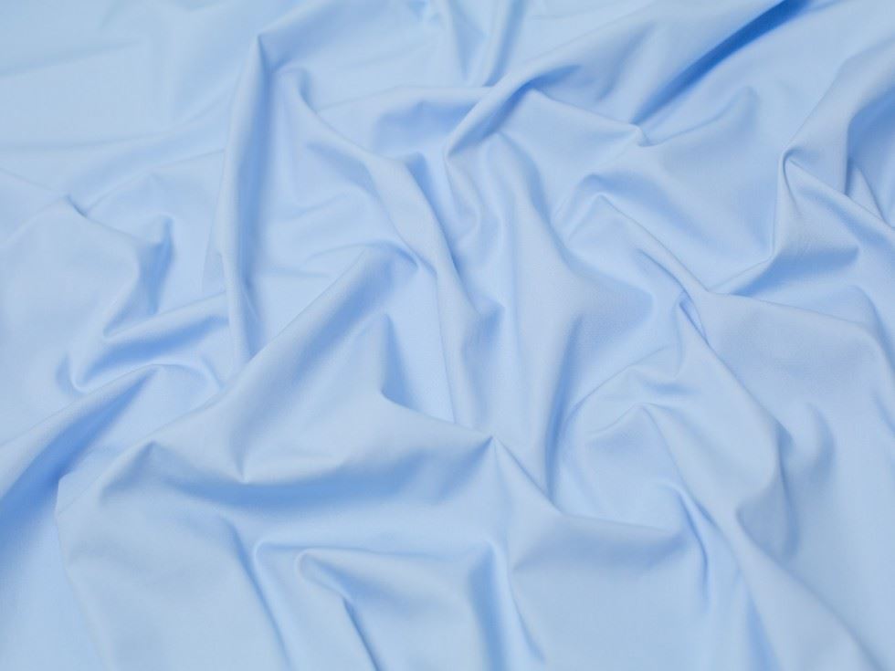 Minerva Core Range Light 100% Cotton Poplin Fabric Candy Blue
 
