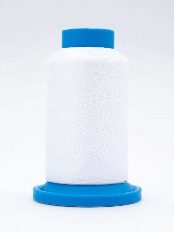 Mettler 2000 White Seraflock Stretch Sewing Thread