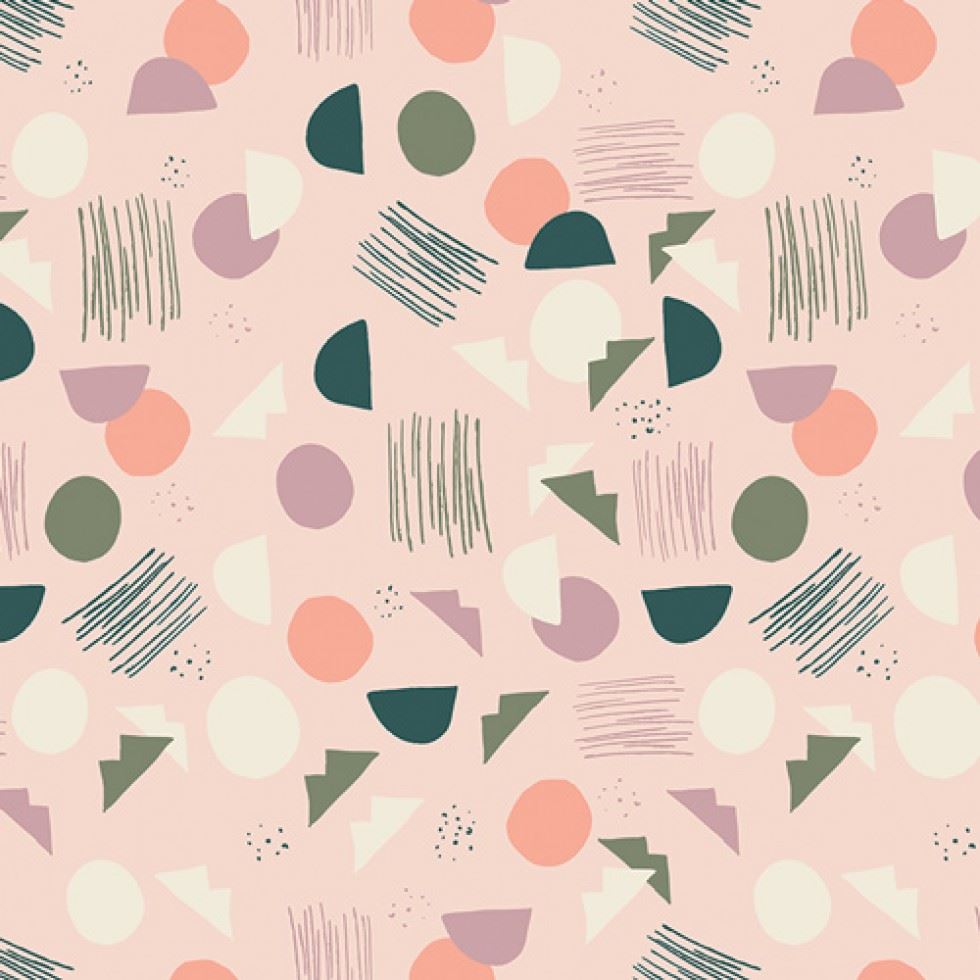Art Gallery Fabrics Hello Ollie 100% Cotton Poplin Fabric Village Tundra Tubers