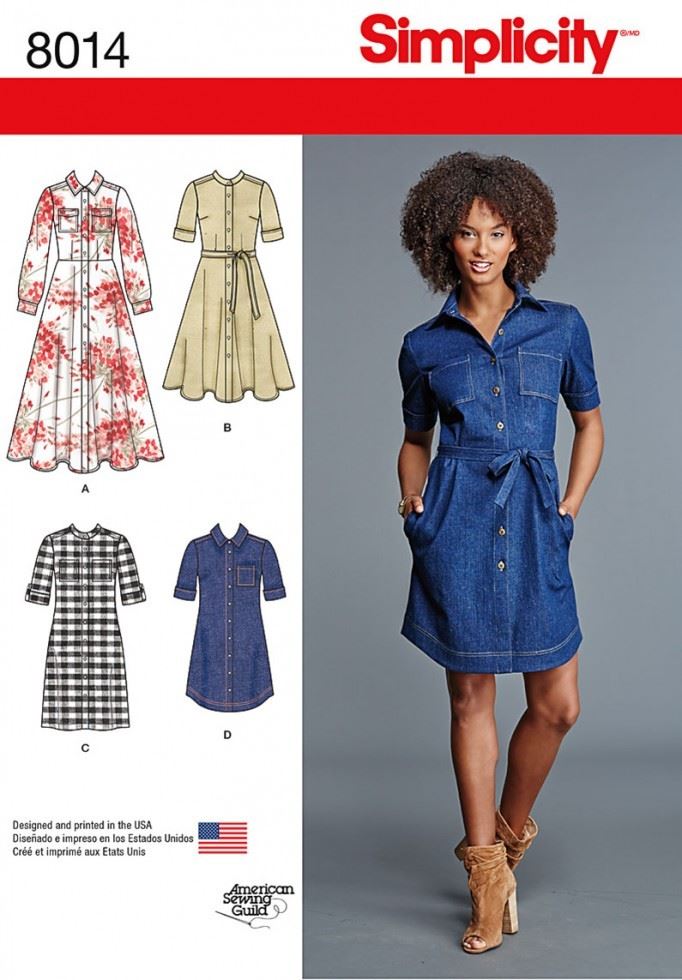 Minerva Sewing Pattern 8014 Simplicity Simplicity-8014-H5