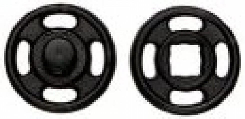Prym Black Sew On Plastic Snap Fasteners