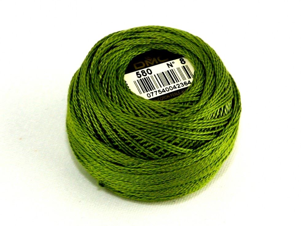 Dmc 580 Size 8 Cotton Perle Thread