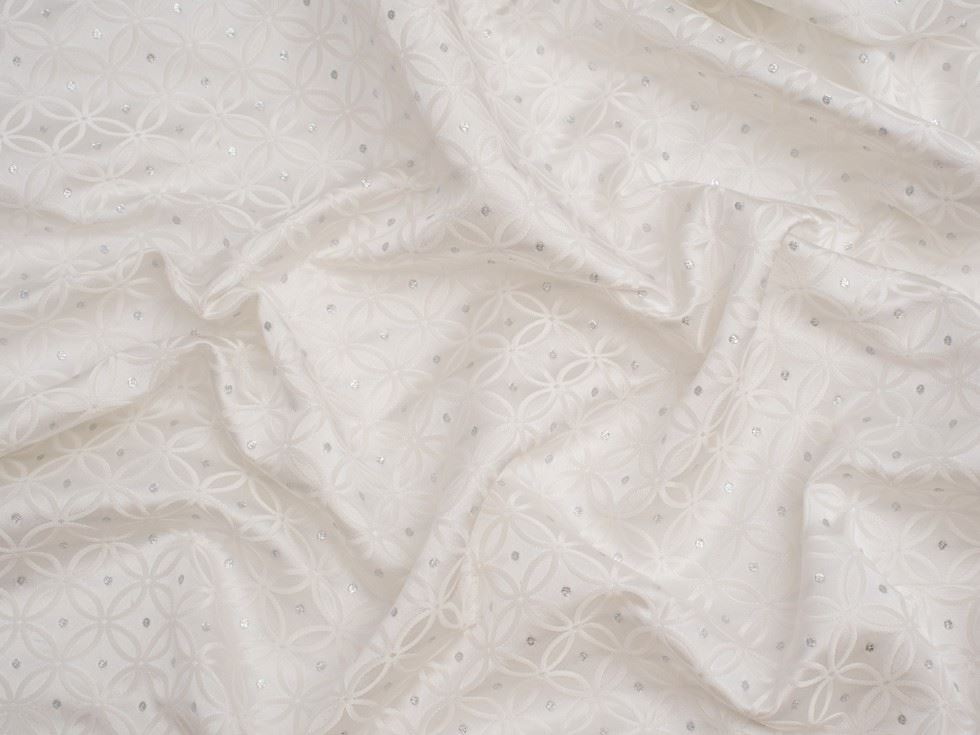 Minerva Core Range Cambridge Woven Jacquard Fabric Ivory
 