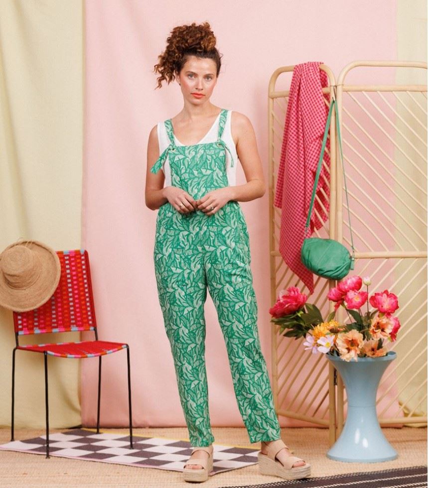 Cousette Paper Sewing Pattern La Salopette Overalls
 