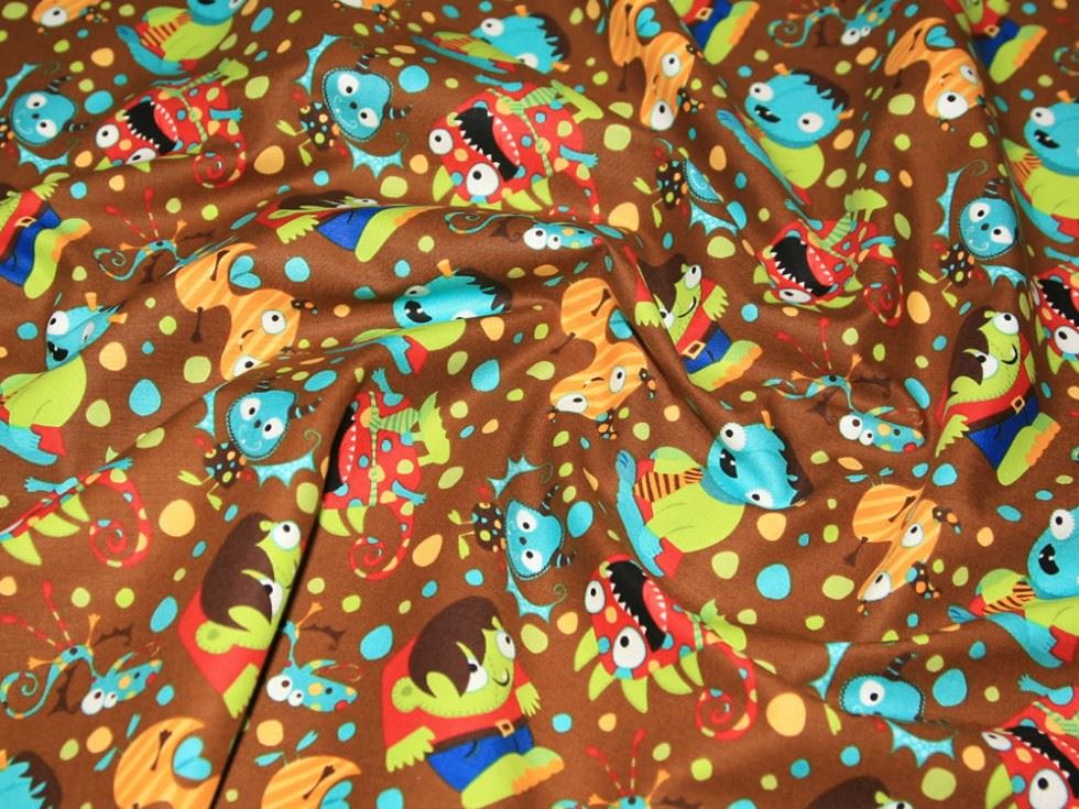 Camelot Fabrics 100% Cotton Poplin Fabric Brown
 