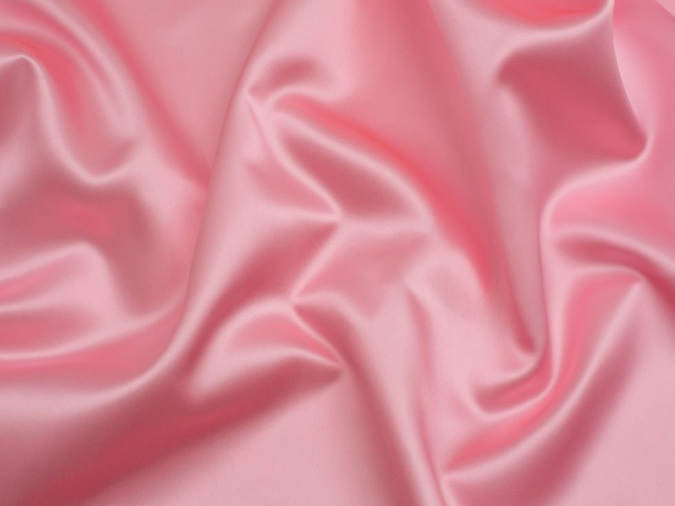 Minerva Core Range Acetate Satin Fabric Baby Pink
 