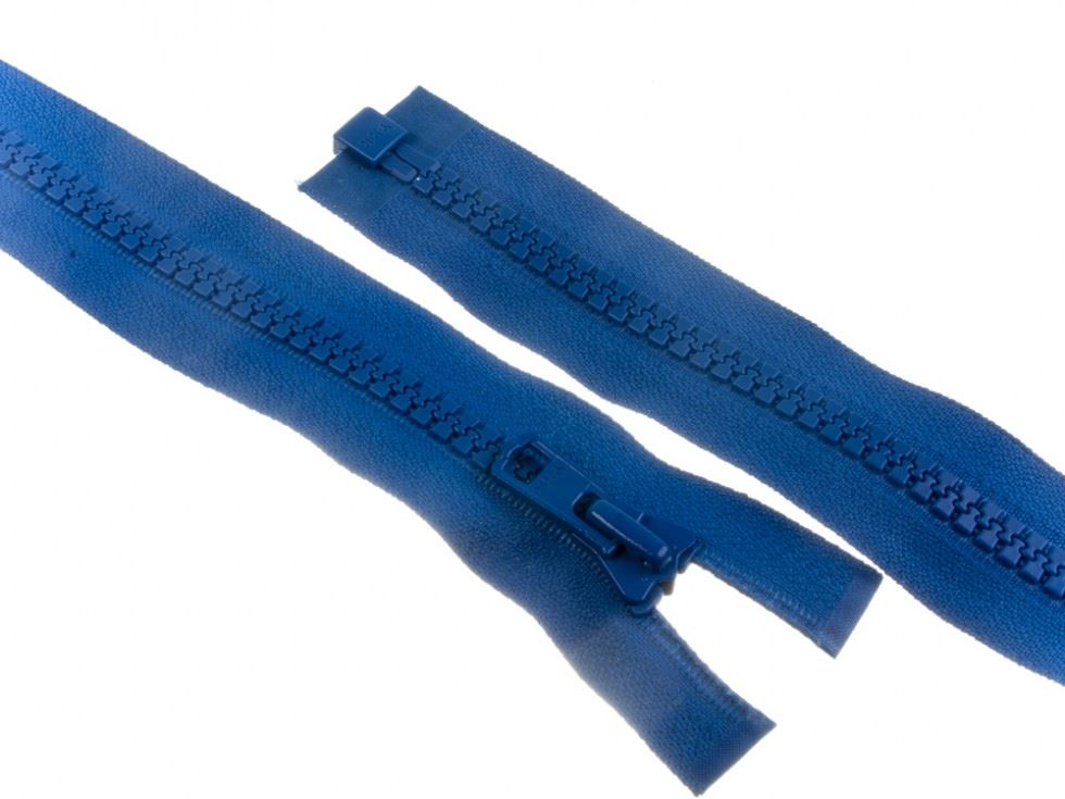 YKK Vislon Chunky Open End Zips Saxe Blue