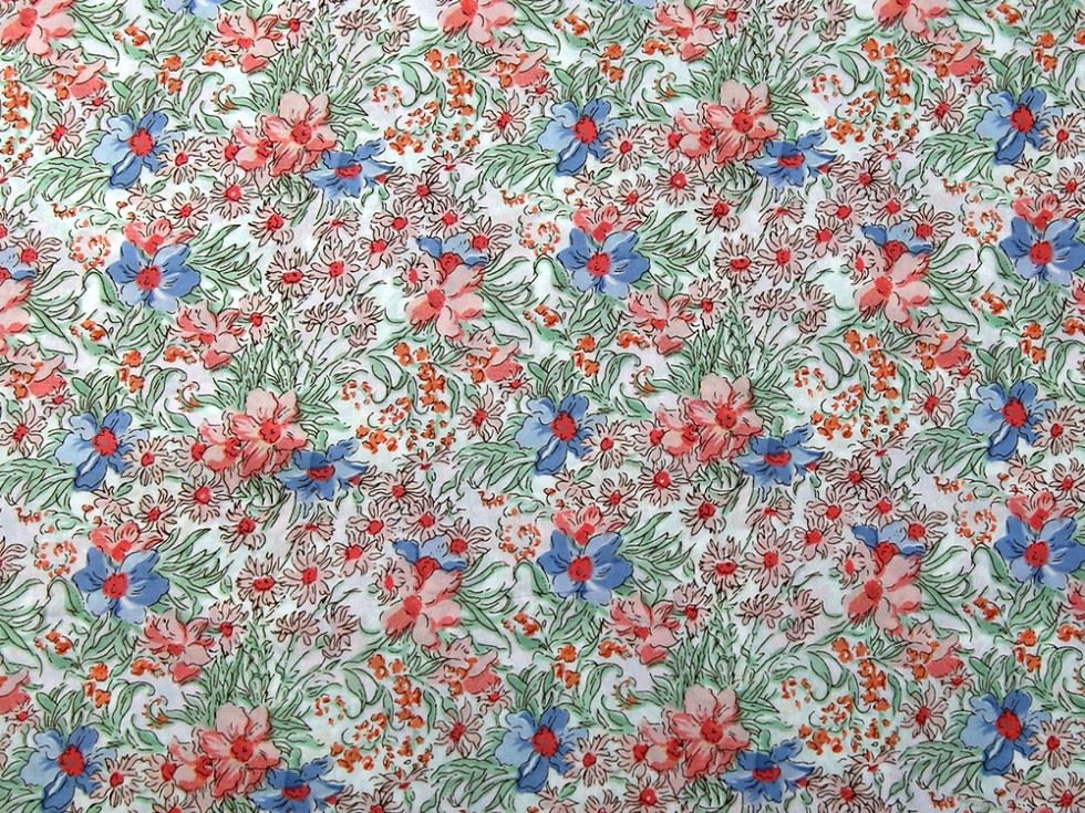 Deadstock Regency Cotton Lawn Fabric Pink
 