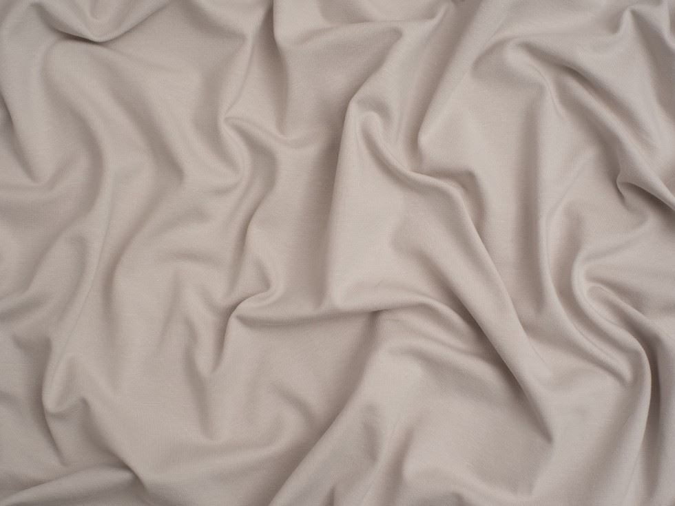 Minerva Core Range Baby Soft Cotton Jersey Stretch Knit Fabric Light Grey