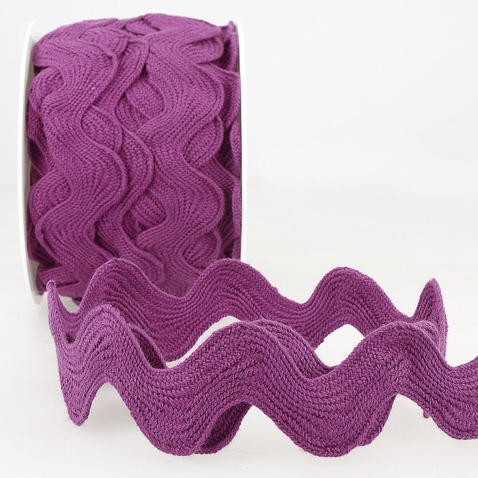 Stephanoise Ric Rac Trim Violet
 