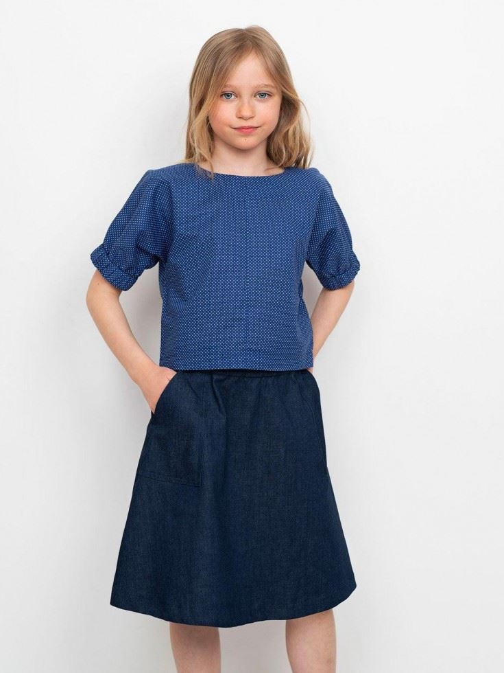 The Assembly Line Sewing Pattern Cuff Top Mini