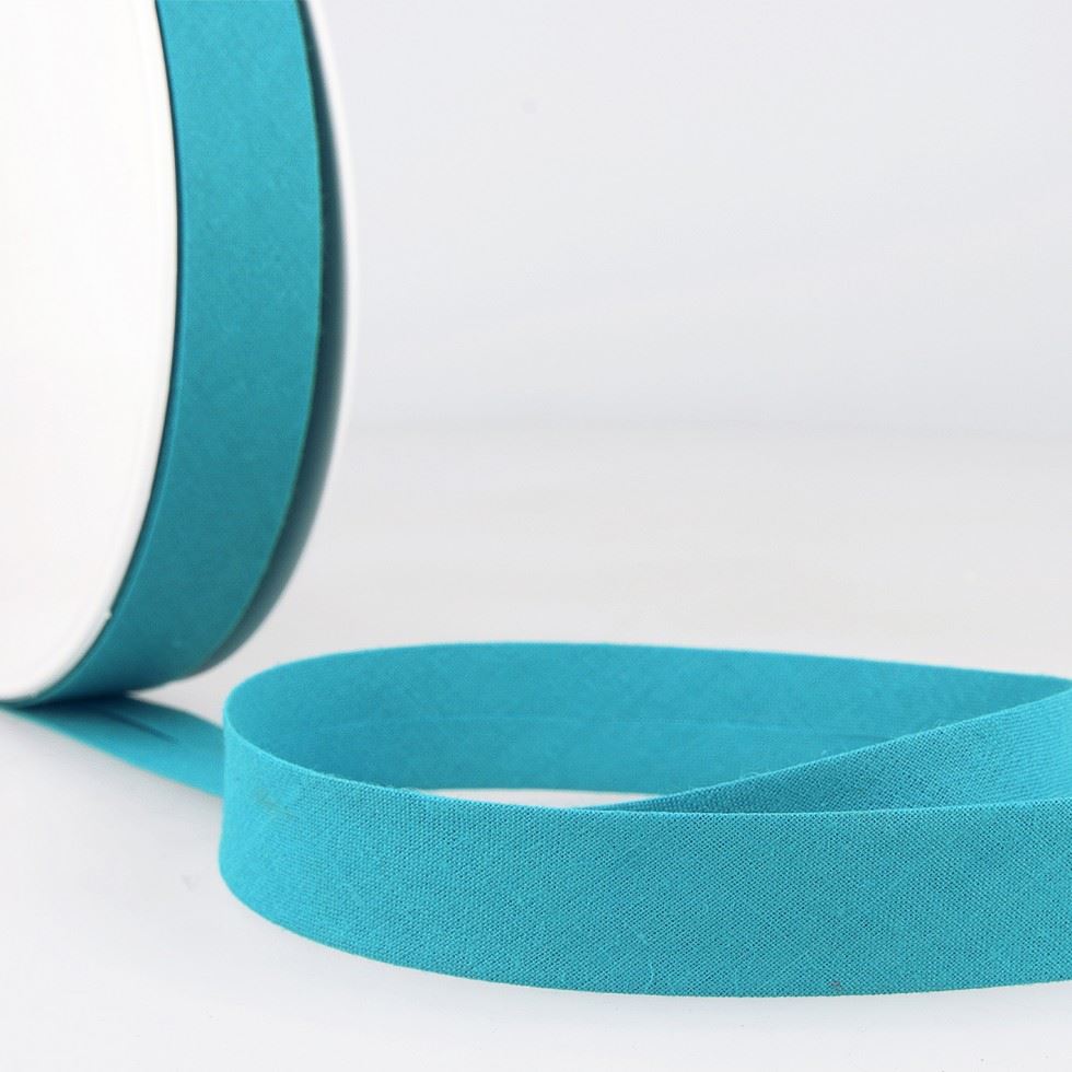 Stephanoise Polycotton Bias Binding Tape Kingfisher