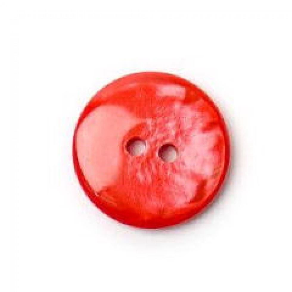 Crendon Round Textured Buttons (Value Pack) Red