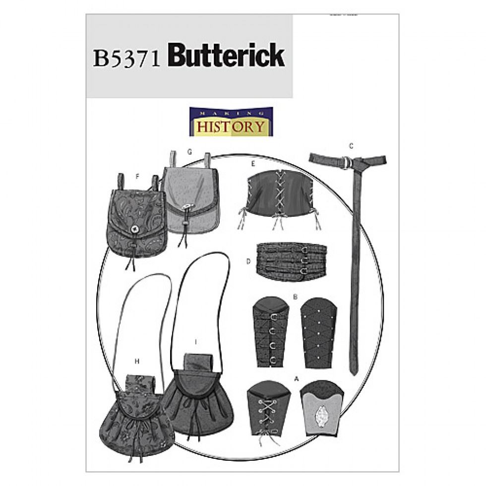 Butterick Paper Sewing Pattern 5371
 