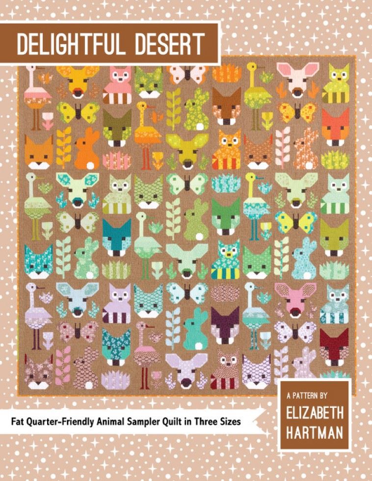 Elizabeth Hartman Quilting Pattern Delightful Desert
 