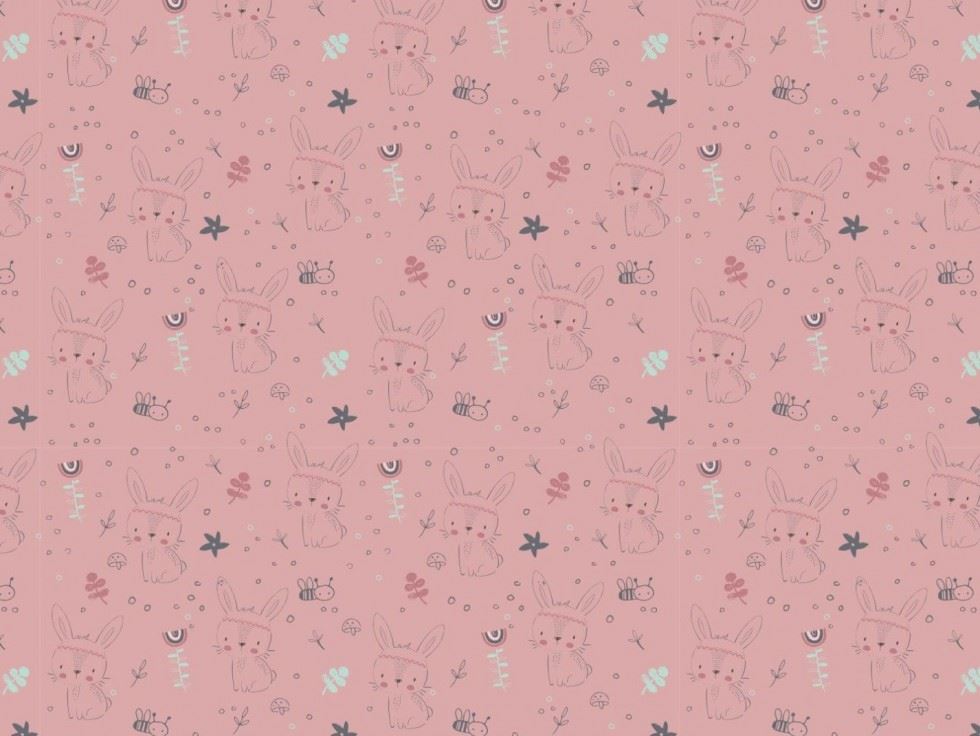 Rose 100% Cotton Poplin Fabric