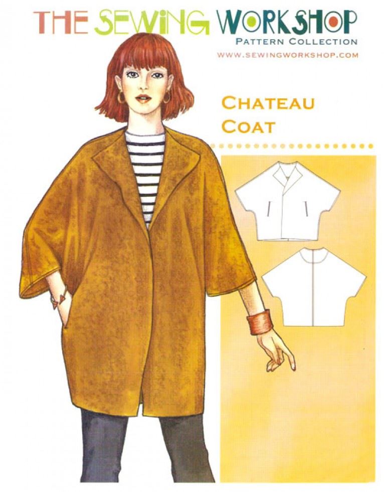 The Sewing Workshop Paper Sewing Pattern Chateau Coat
 