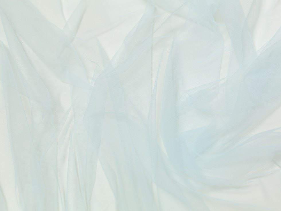 Minerva Core Range Dolce Vita Soft Italian Tulle Fabric Cilestre
 