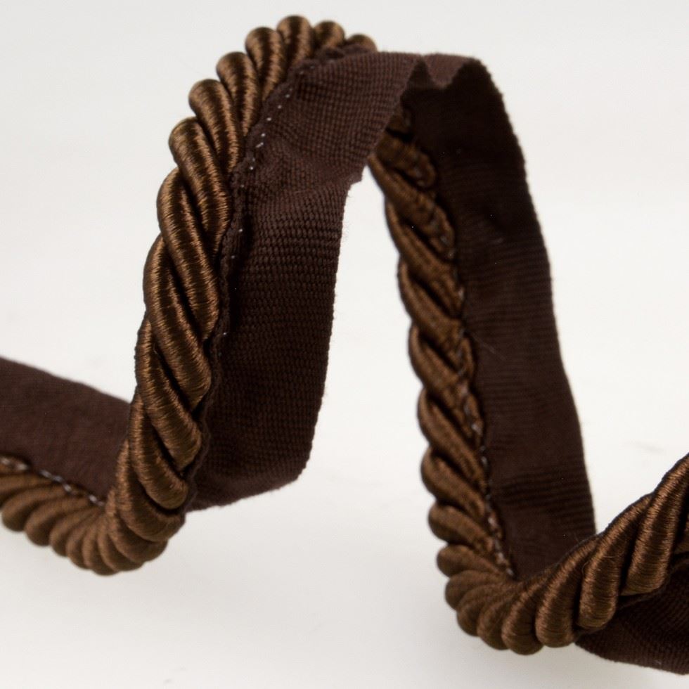 Stephanoise Brown Flanged Piping Cord