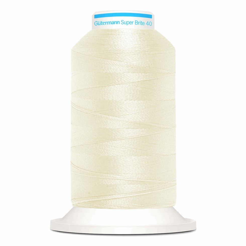Gutermann 5643 Super Brite Polyester 40 Embroidery Thread
