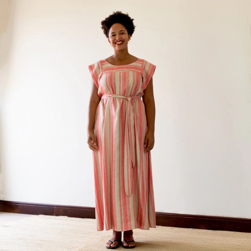 Pattern Fantastique Paper Sewing Pattern Celestial Maxi Dress
 