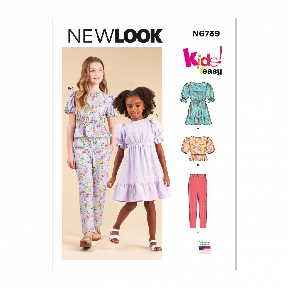 New Look Paper Sewing Pattern 6739
 