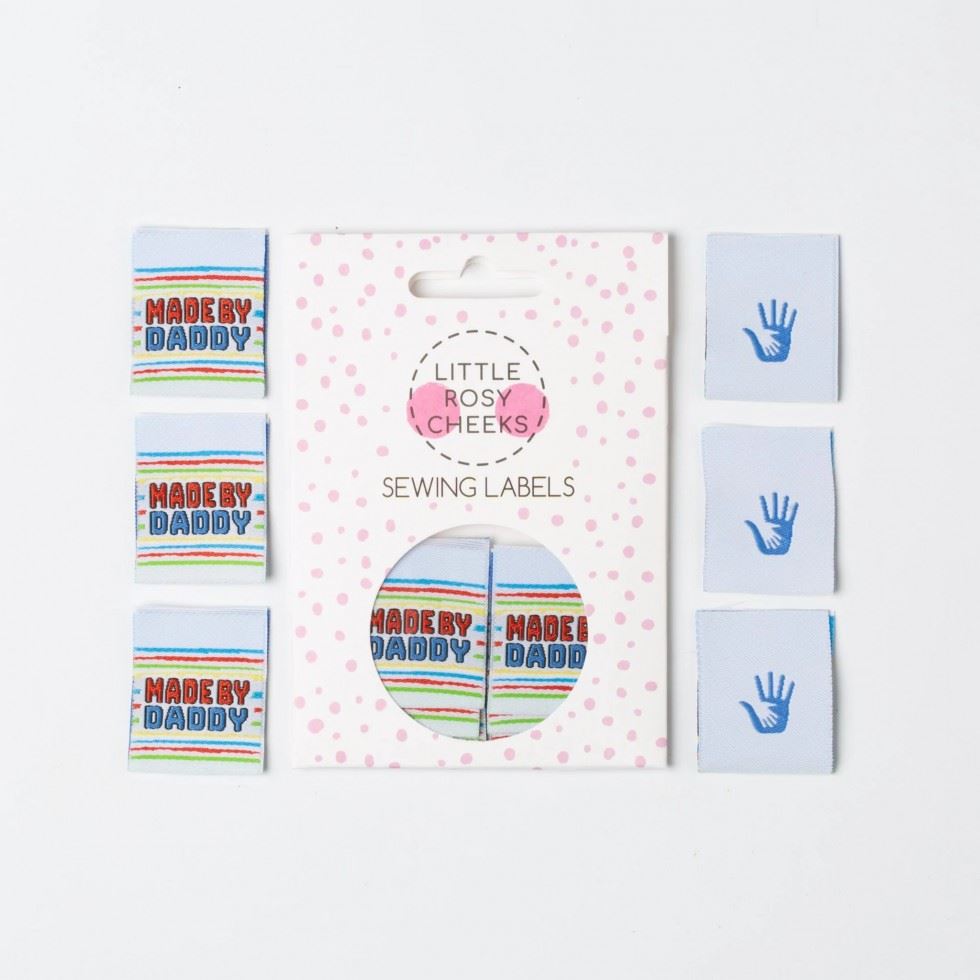 Little Rosy Cheeks Made By Daddy Woven Labels