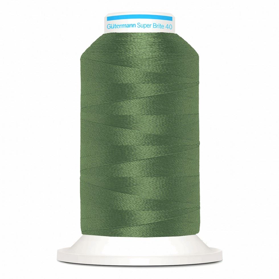 Gutermann 9151 Super Brite Polyester 40 Embroidery Thread