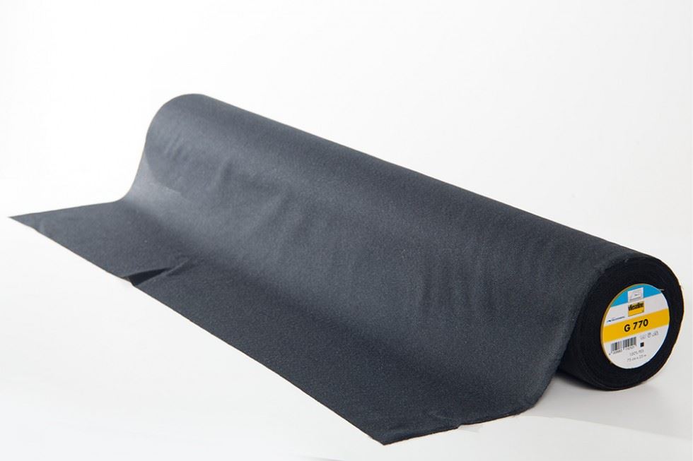 Vilene Vlieseline G770 Stretch Woven Interfacing Black
 