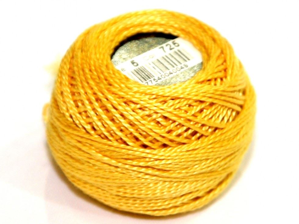 Dmc Size 5 Cotton Perle Thread 725