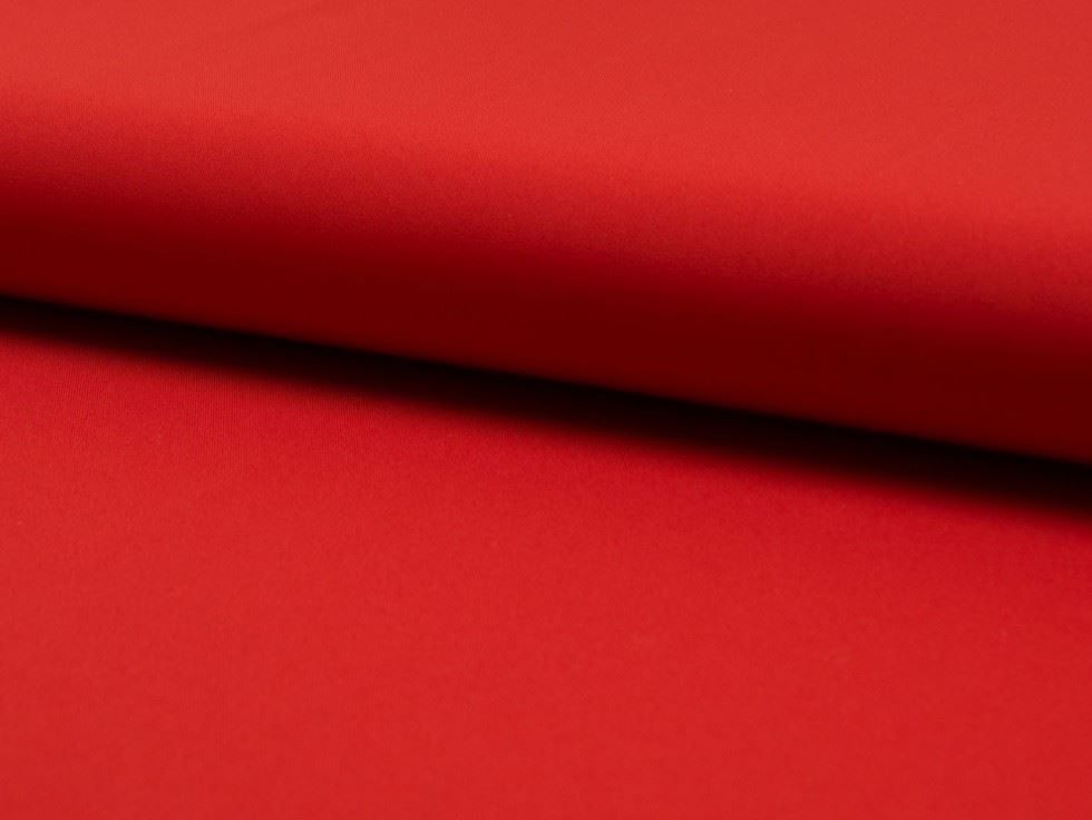 Deadstock Soft Twill Stretch Woven Suiting Fabric Paprika