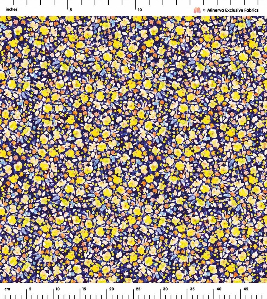 Minerva Exclusive Lining Fabric - POD - Fluttering Floral - per metre - Picture 6 of 7