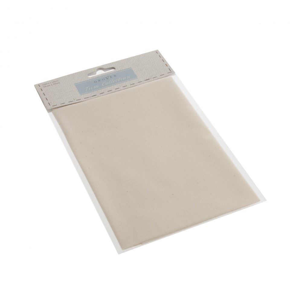 Cream Calico Fat Quarter Fabric