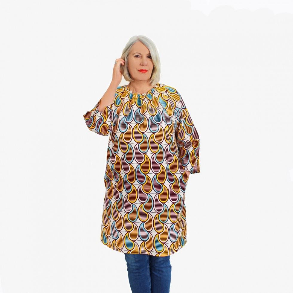 Sewgirl Paper Sewing Pattern Agnes Top & Dress
 