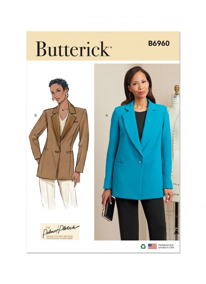Minerva Sewing Pattern 6960 Butterick Butterick-6960-B5