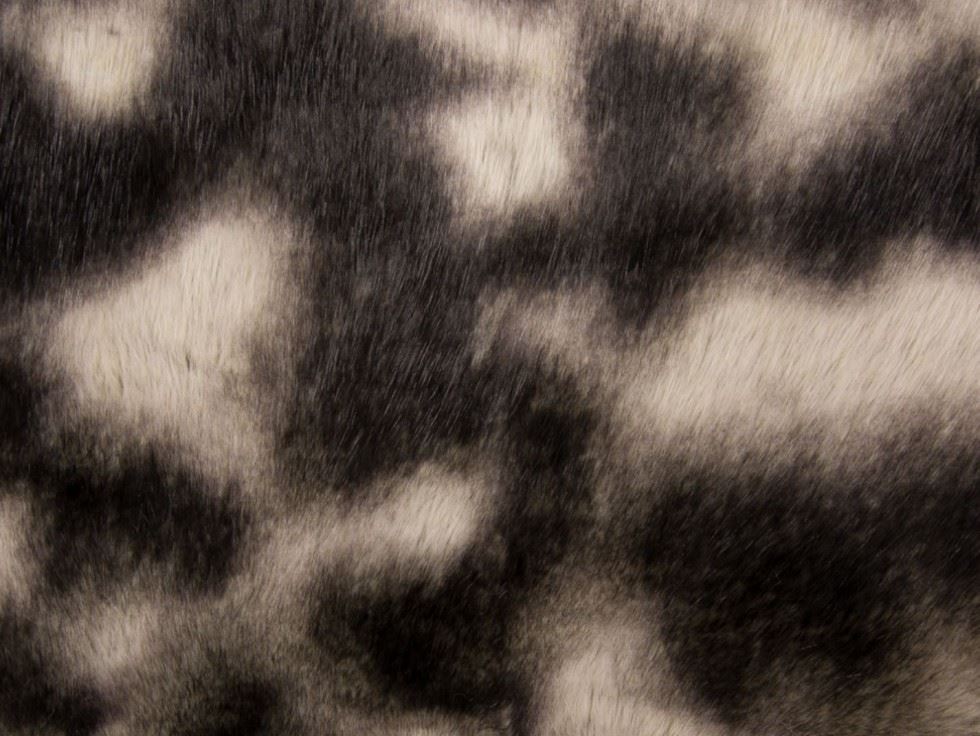 Brown Deadstock Fantasy Faux Fur Fabric