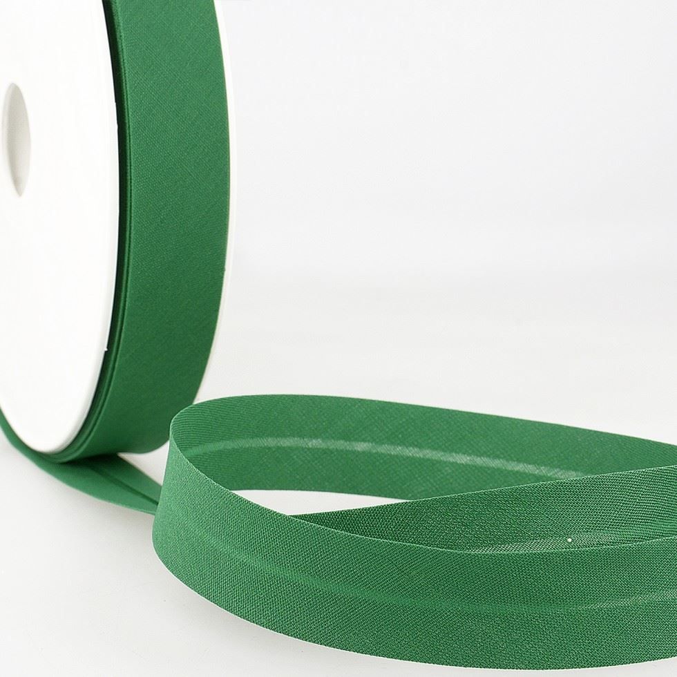 Stephanoise Polycotton Bias Binding Tape Emerald Green
 