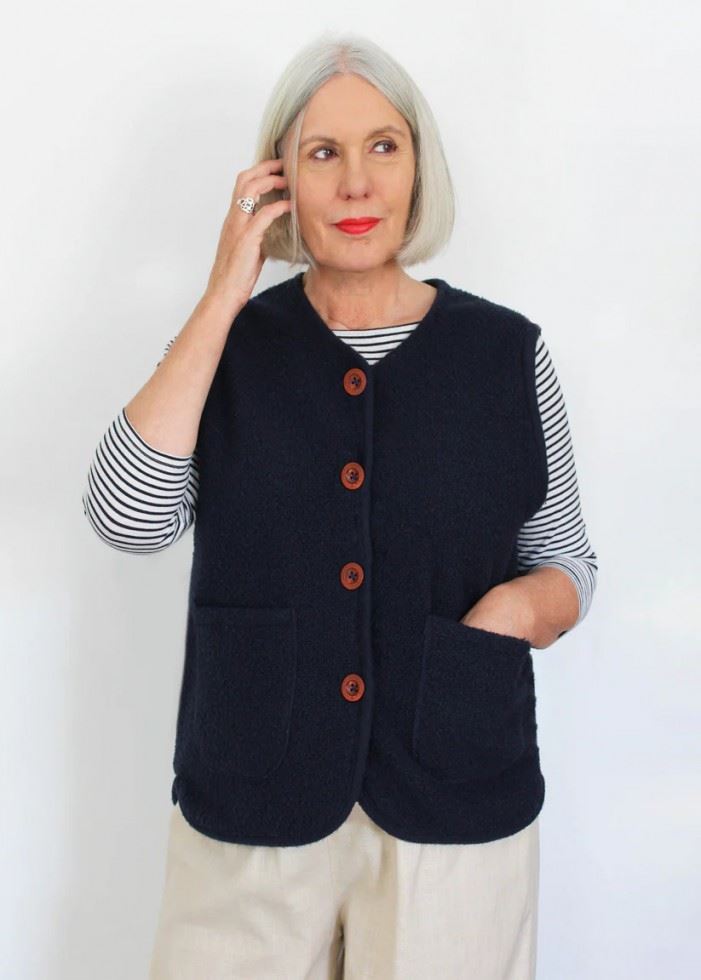 Sewgirl Paper Sewing Pattern Gertrude Gilet
 