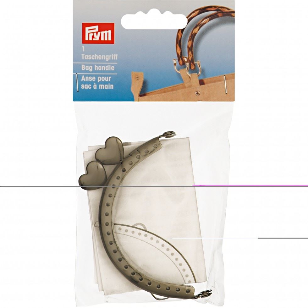 Prym Bag Purse Frame Dark Silver
 