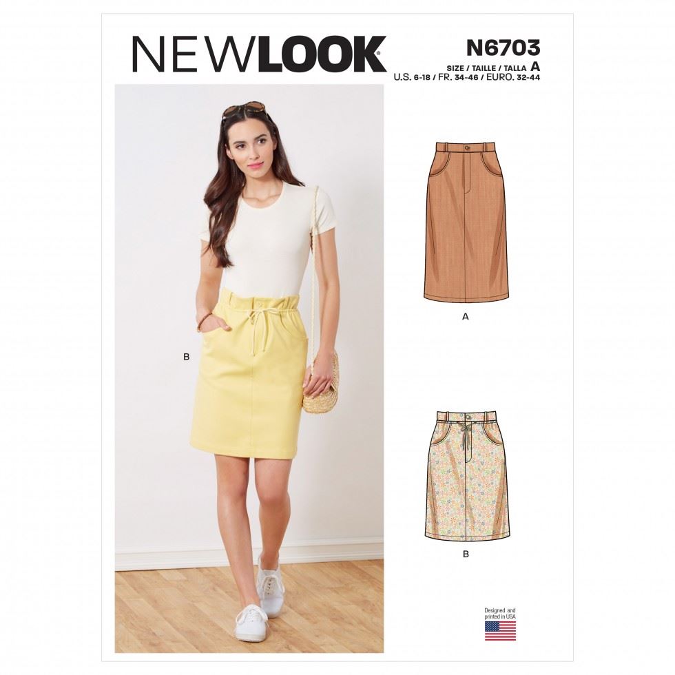 New Look Paper Sewing Pattern 6703
 