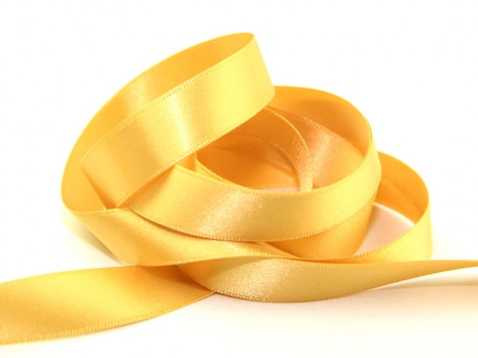 Berisfords 678 Honey Gold Double Faced Satin Ribbon