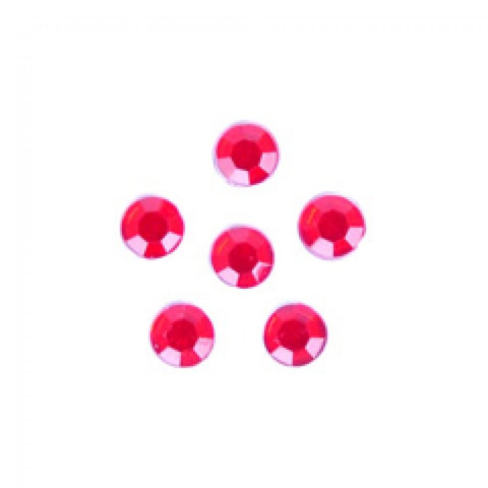 Trimits Red Round Stick On Diamantes