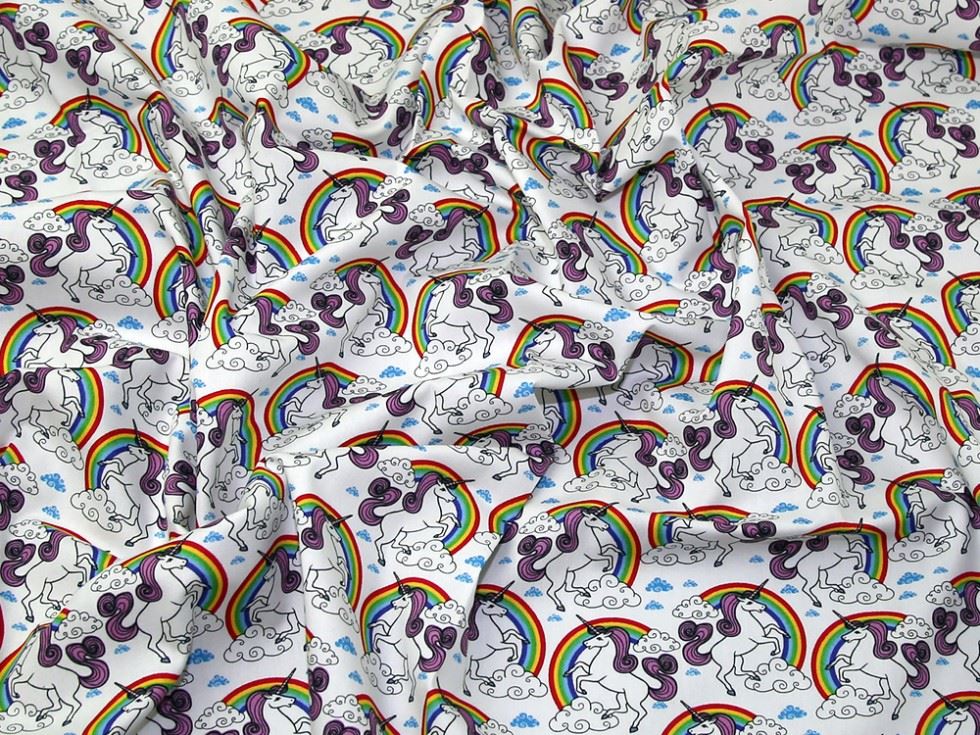 Rose And Hubble Ivory 100% Cotton Poplin Fabric