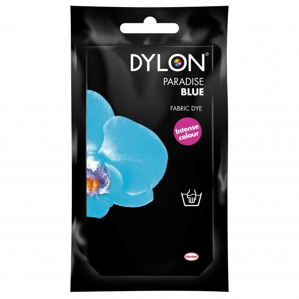Dylon Hand Fabric Dye Paradise Blue
 