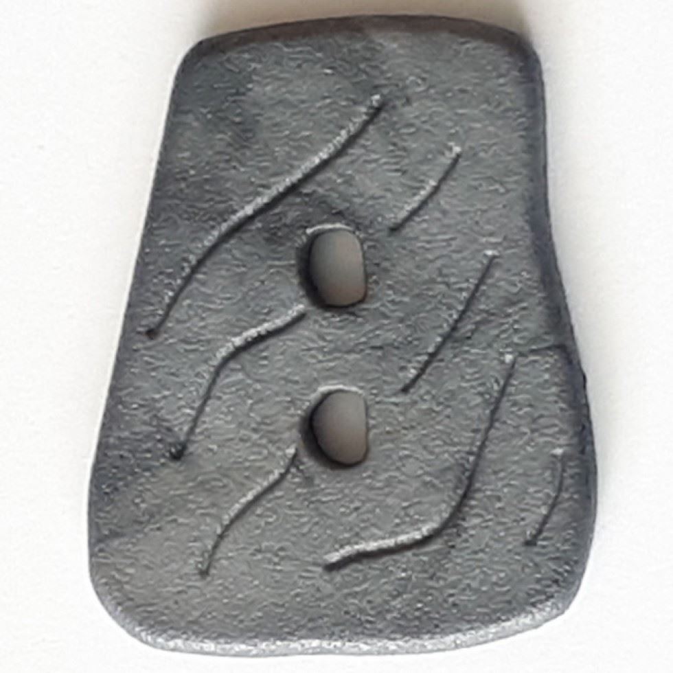 Dill Grey Irregular Plastic Buttons (Value Pack)