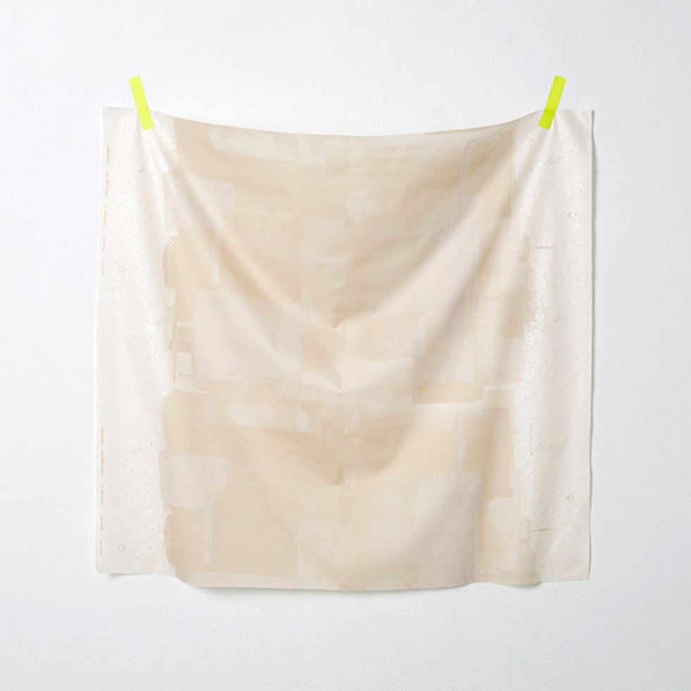 Kokka Nani Iro Cotton Dobby Fabric Cream
 